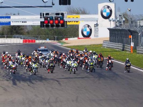 Startaufstellung Rennen